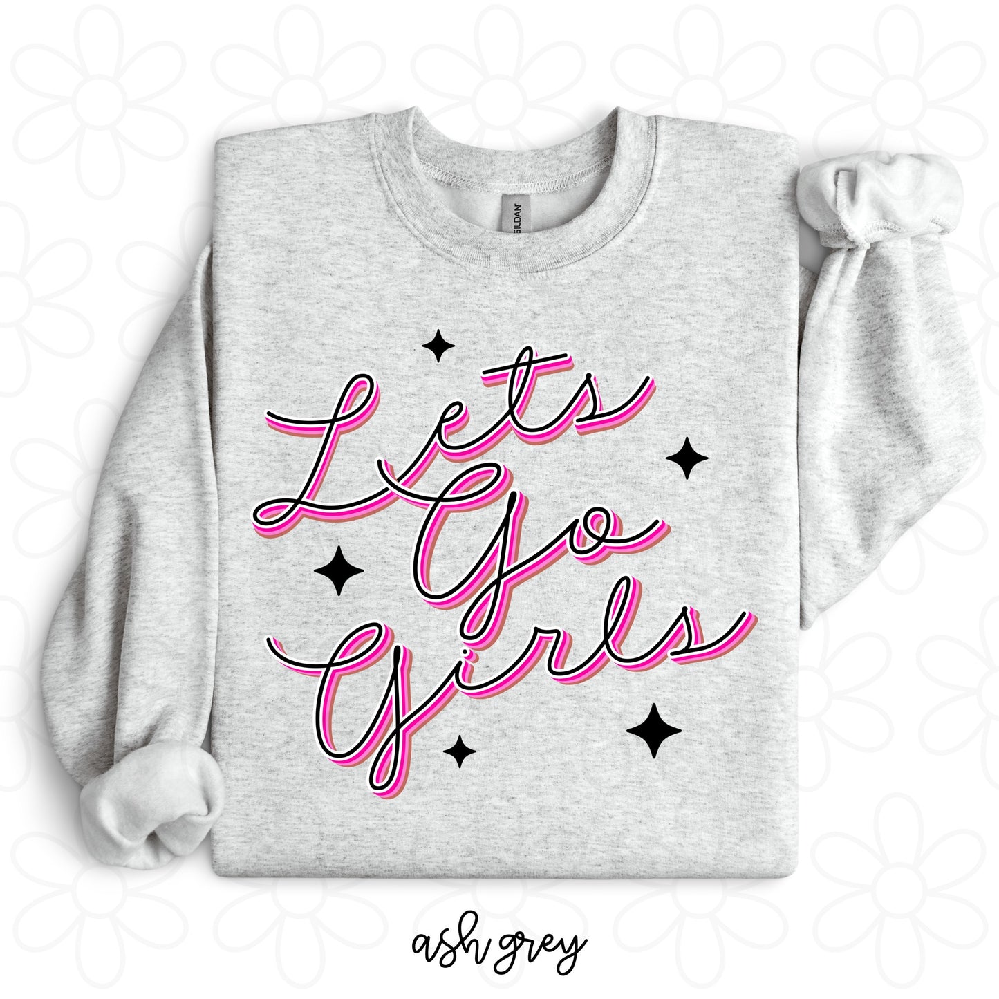 Lets Go Girls Kids Completed Tee