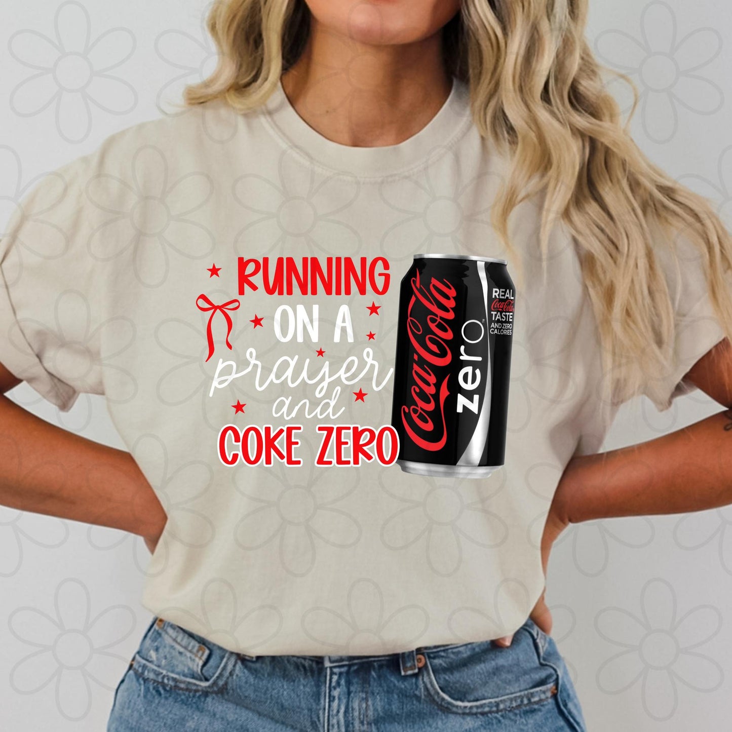 Running On A Prayer Drink - Multiple Options DTF Transfer