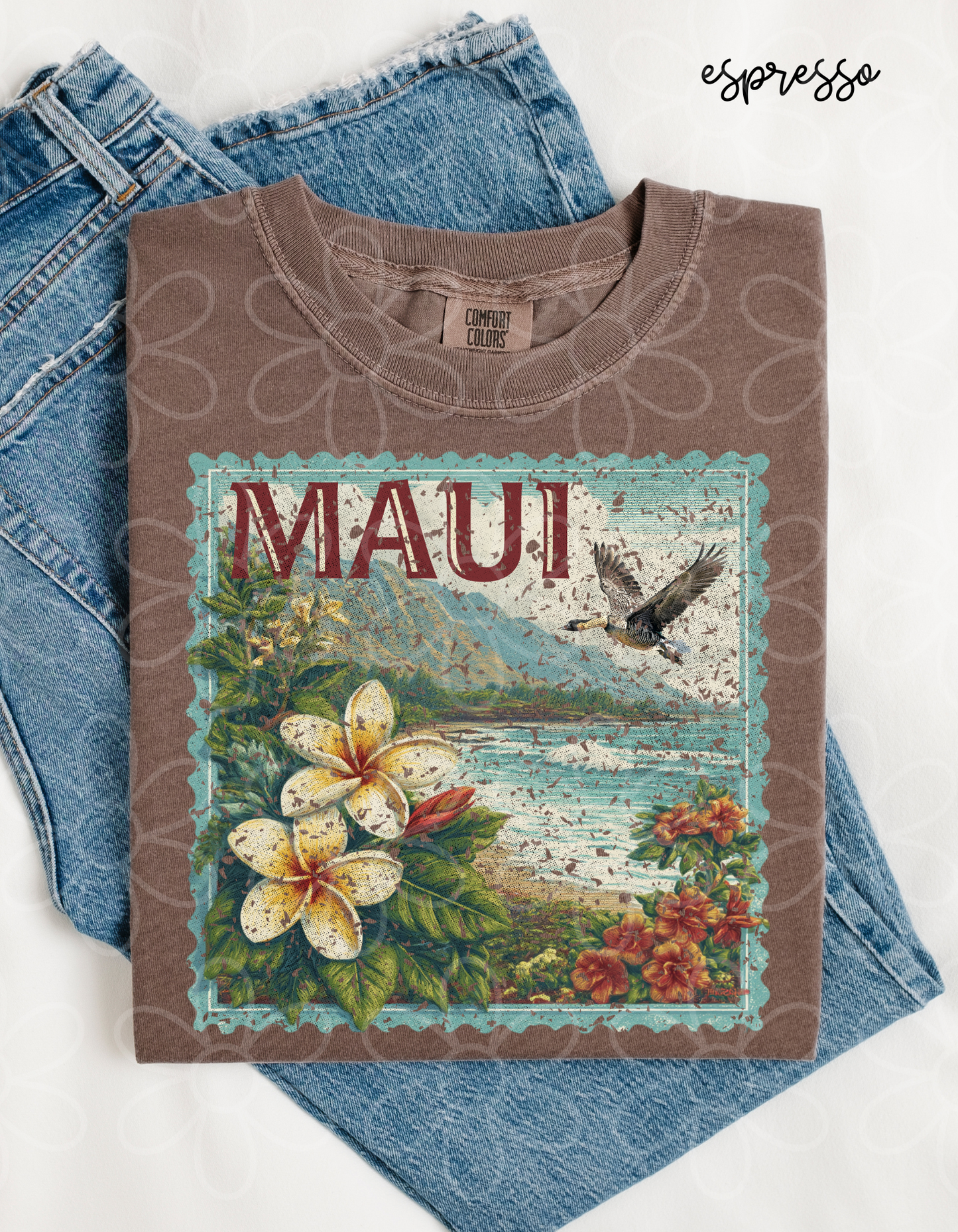 Distressed Beach Stamps (Multiple Options) DTF Transfer