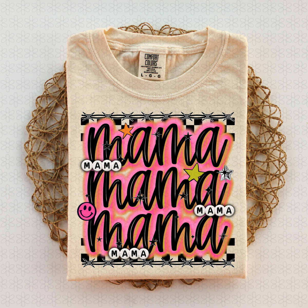 retro mama Completed Tee