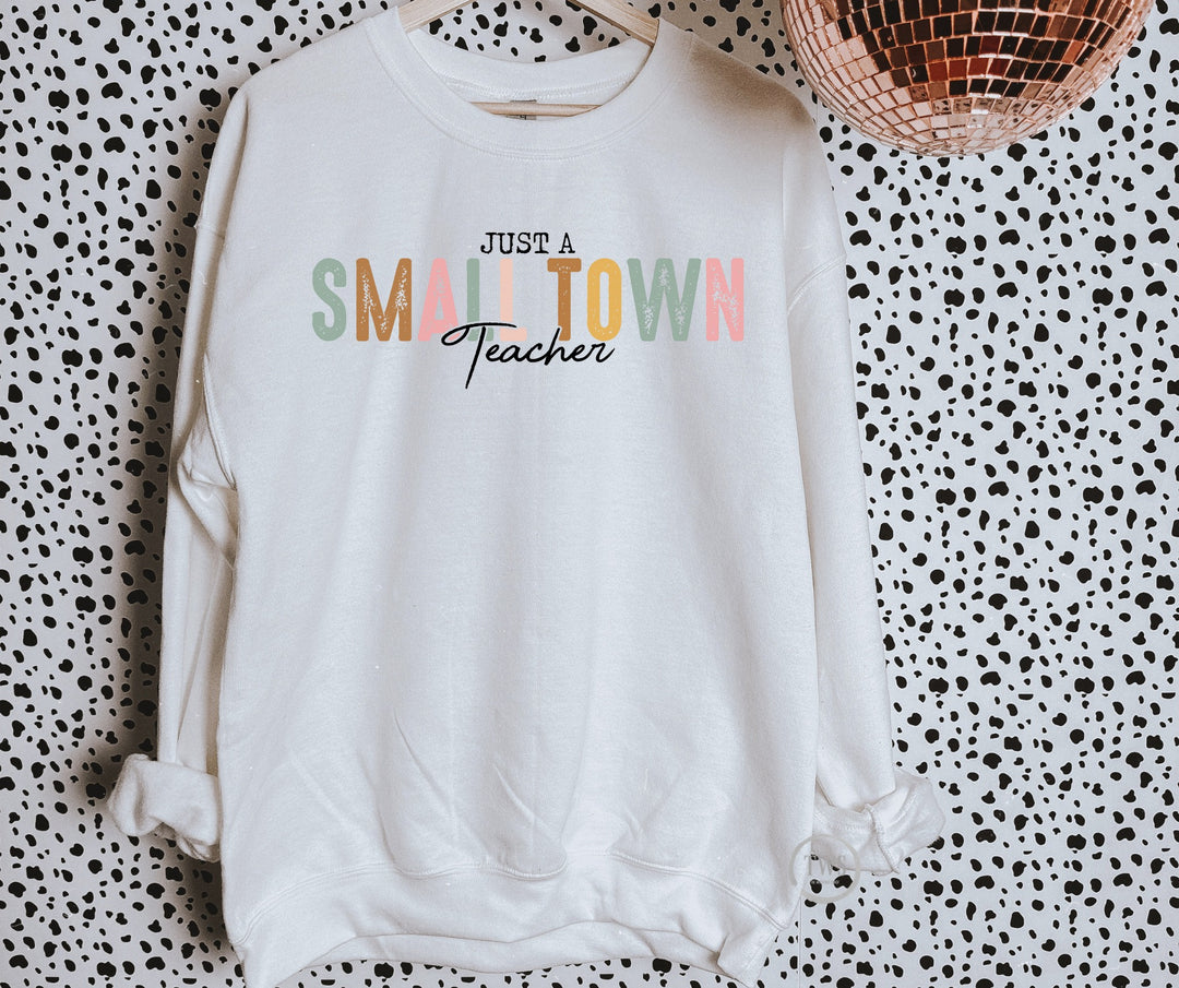 'Just a Small Town Teacher' Completed Tee