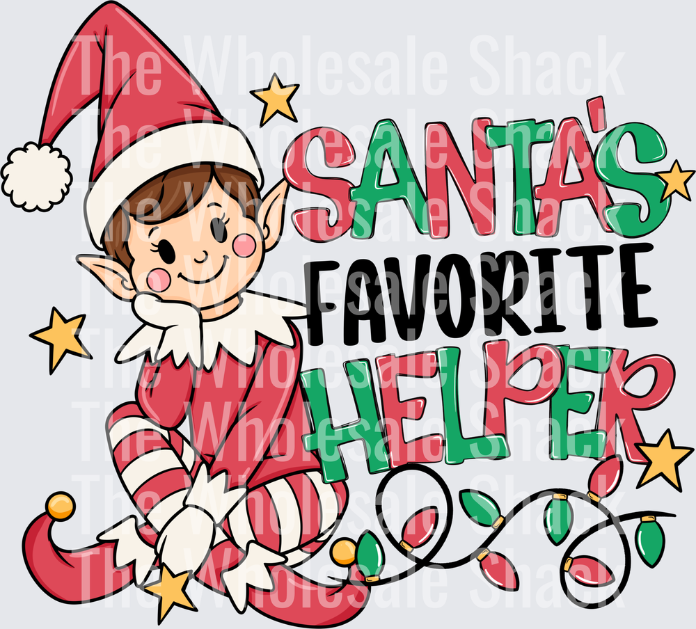 Santa’s favorite helper, boy elf