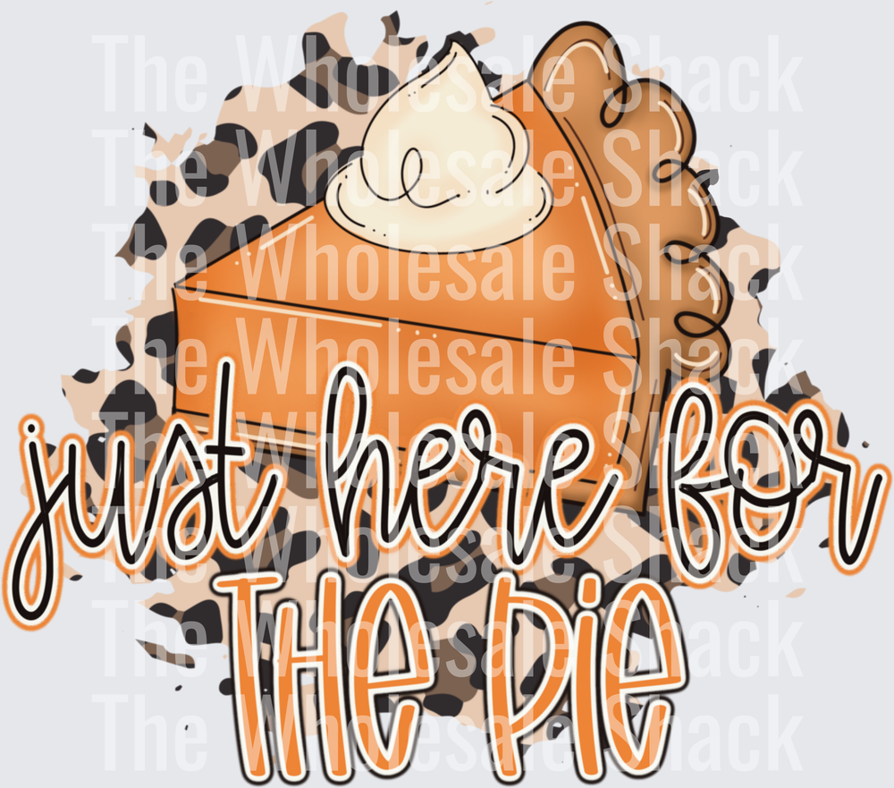 Just here for the Pie DTF Transfers