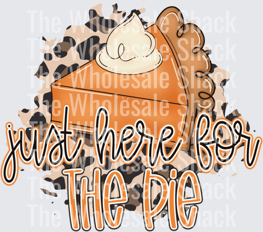 Just here for the Pie DTF Transfers