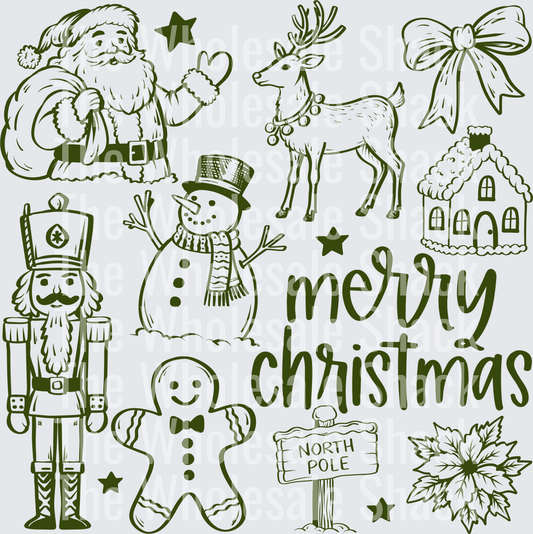 Merry Christmas - Green