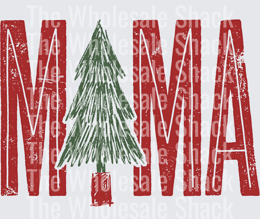 Christmas Mama DTF Transfers