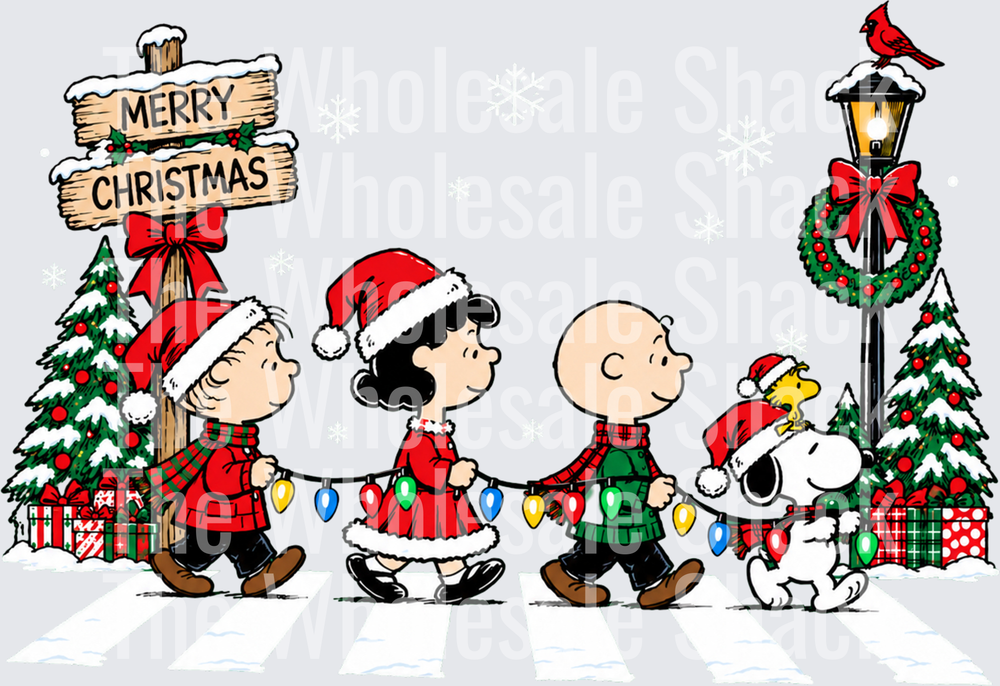 Merry Christmas C.B DTF Transfers
