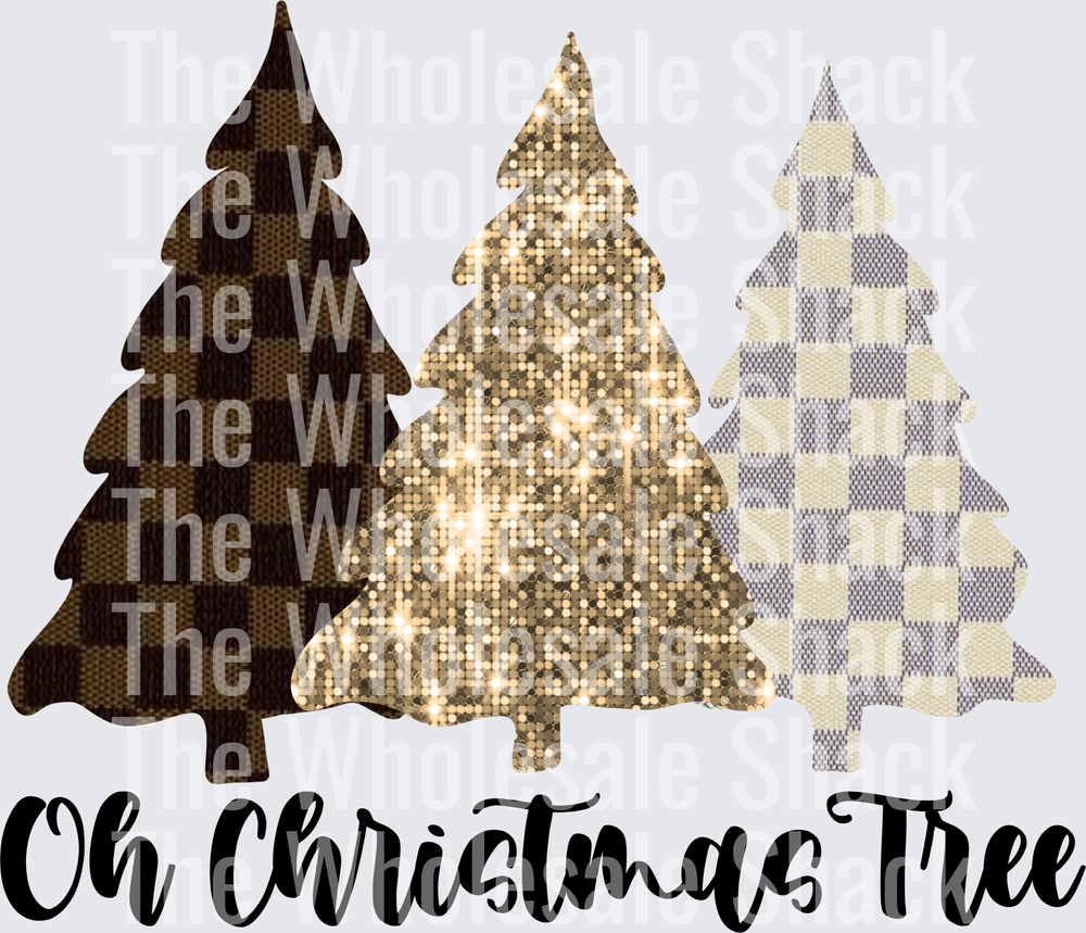 Oh Christmas Tree DTF Transfer