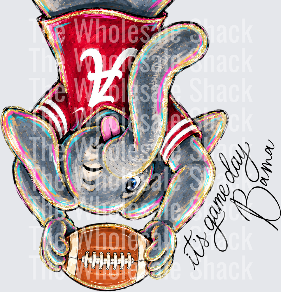 Its Game Day Bama DTF Transfers