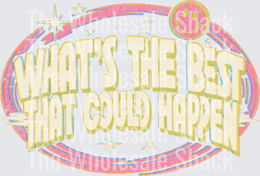 What's The Best that would Happen DTF Transfer