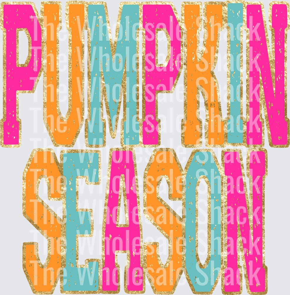 Pumpkin Season DTF Transfer