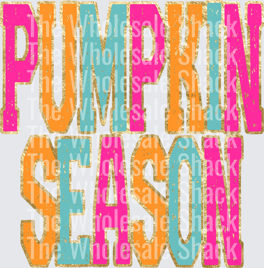 Pumpkin Season DTF Transfer