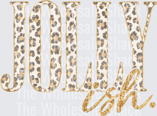 Leopard Jolly-Ish DTF Transfers