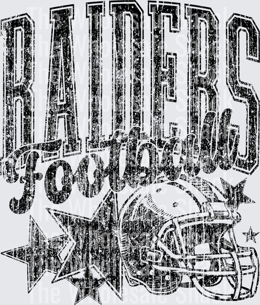 Distressed football Star teams- NO CUSTOMS (70)