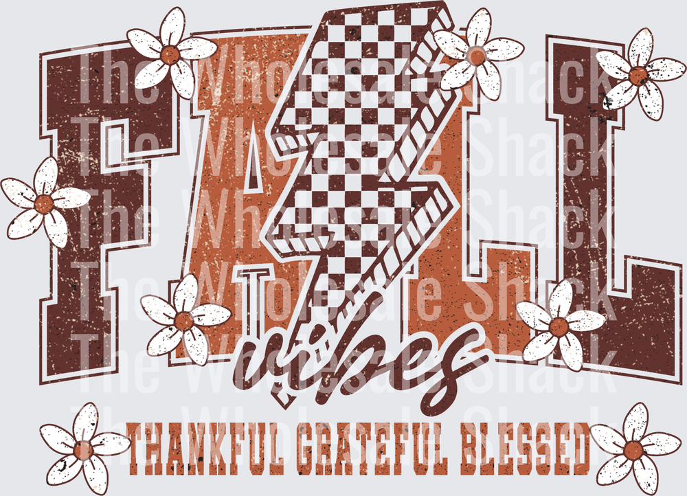 Fall Vibes DTF Transfers