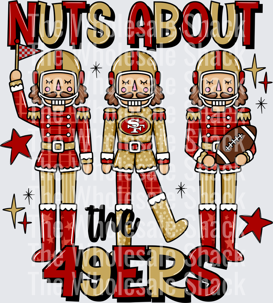 Nuts About- Multiple options only NO CUSTOM TEAMS