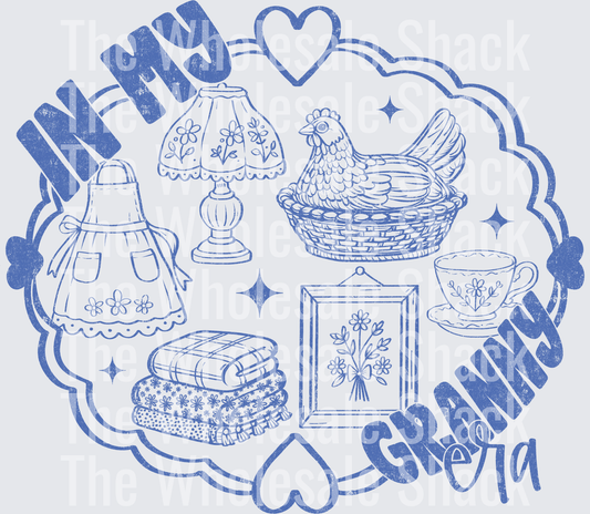 In my granny era- BLUE