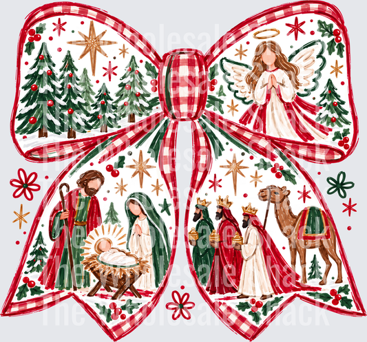 Nativity Christmas DTF Transfers