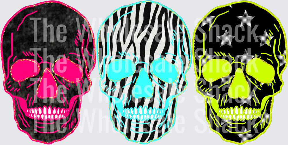 Colorful Skulls