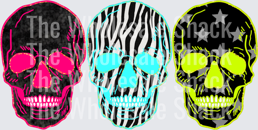 Colorful Skulls