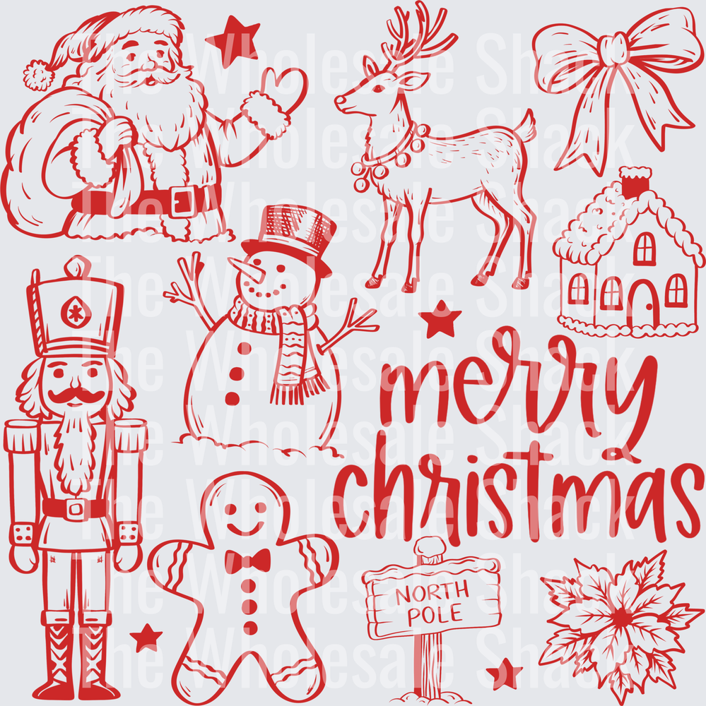 Merry Christmas - Red