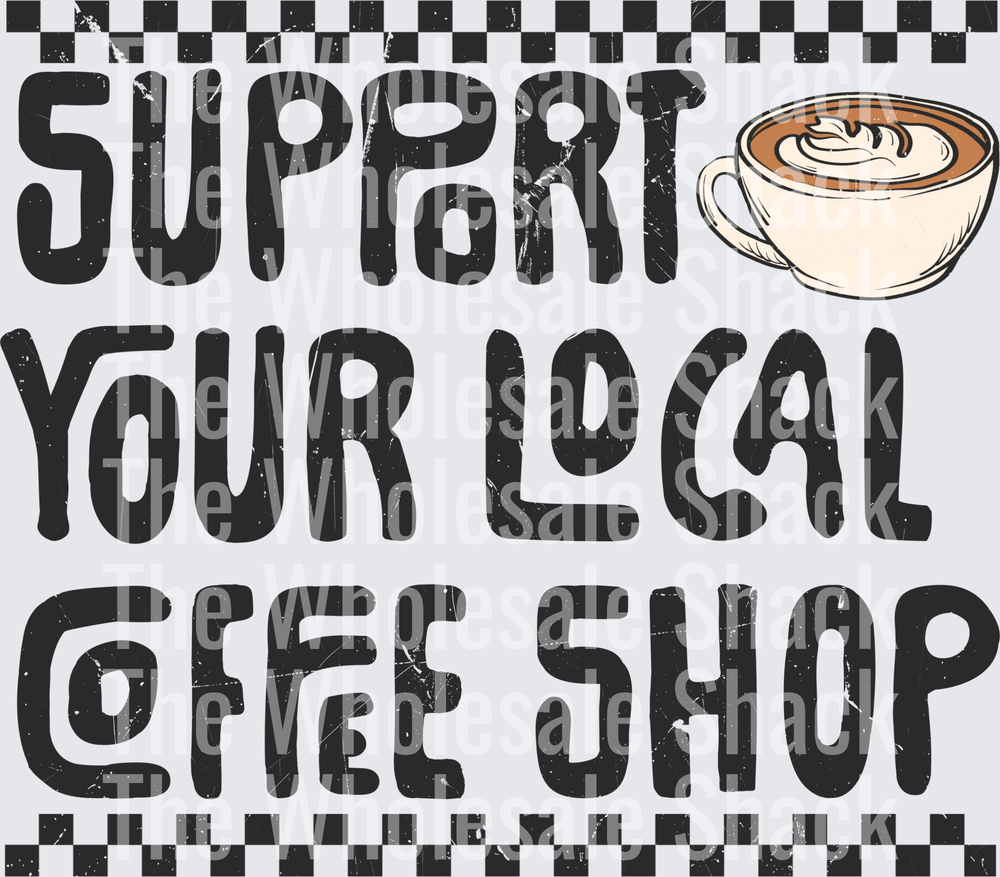 Local Coffee Shop grey
