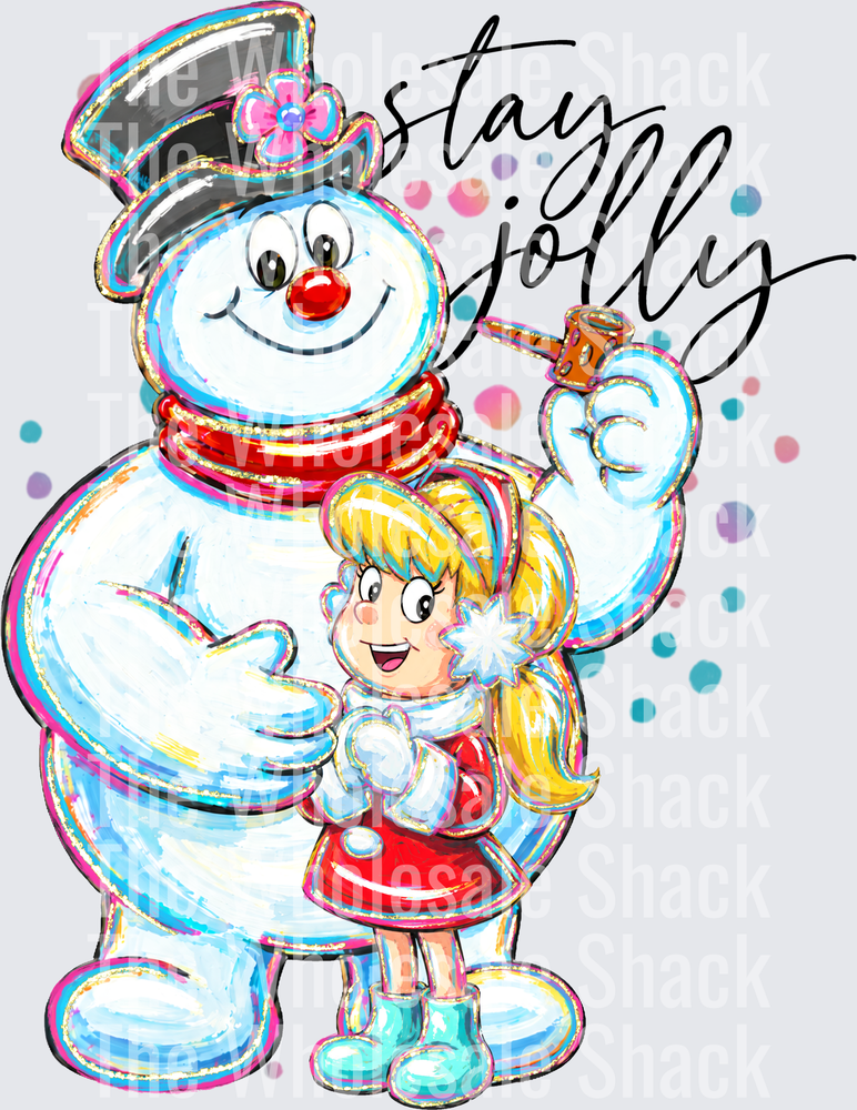 Stay Jolly DTF Transfer