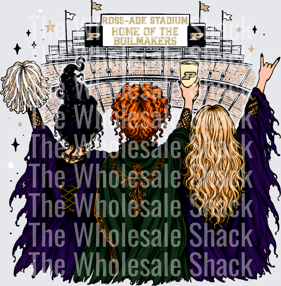 Boilmakers  Halloween Stadium DTF Transfers