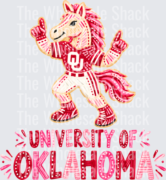 University Of OK DTF Transfers