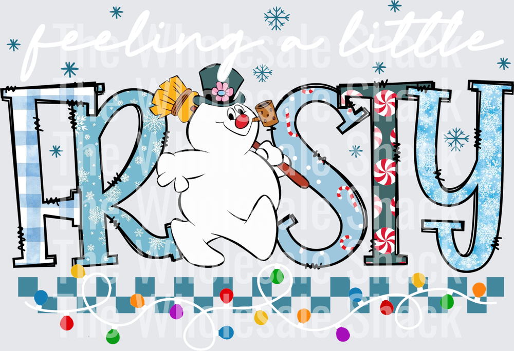 Feeling a Little Frosty- WHITE