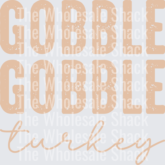 Gobble Gobble Turkey DTF Transfers