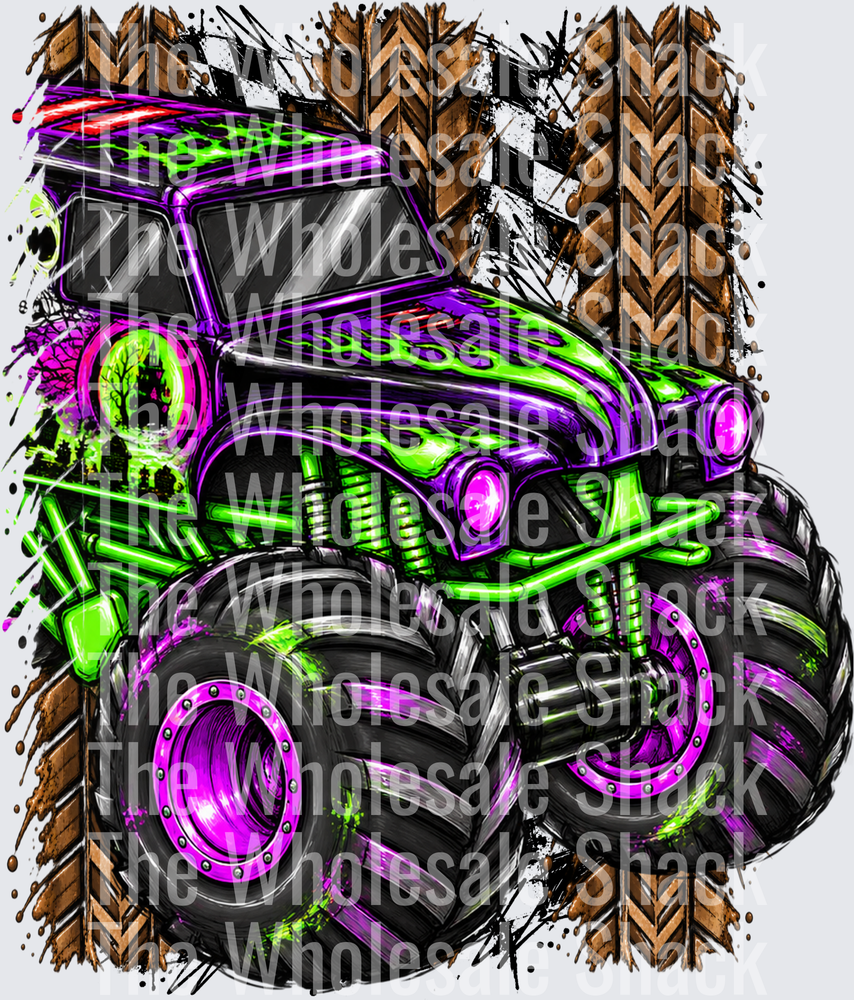 Grave Digger DTF Transfers