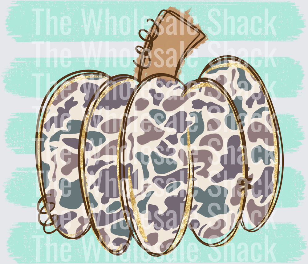 Camo Pumpkin