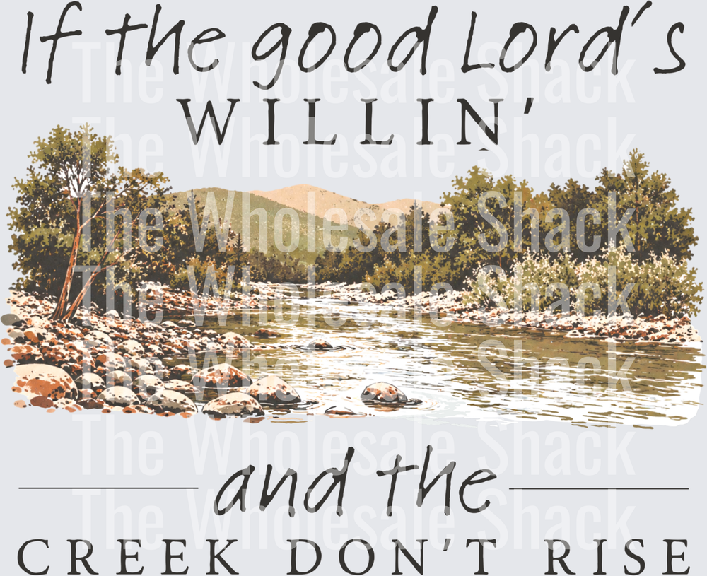 If The Good Lord's Willin'- Dark