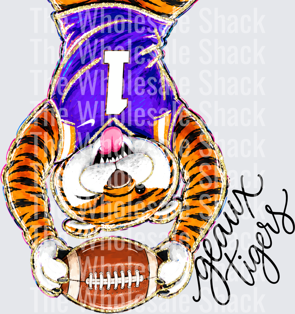 Geaux Tigers DTF Transfers