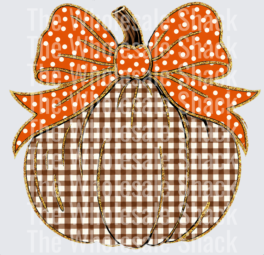 plaid Pumpkin