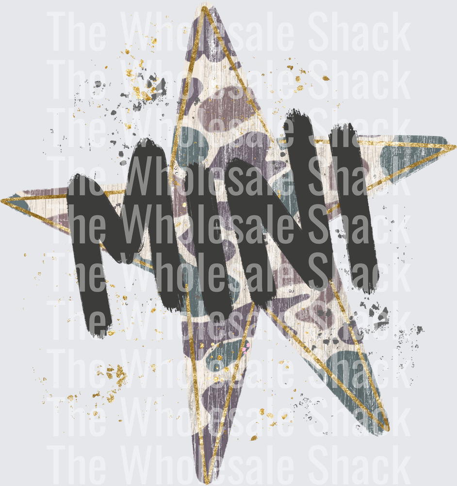 Camo Star Mini