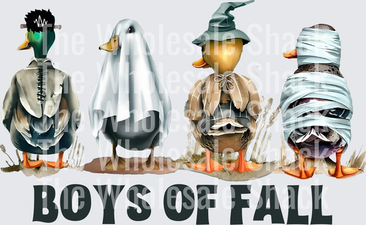 Boys Of Fall DTF Transfers