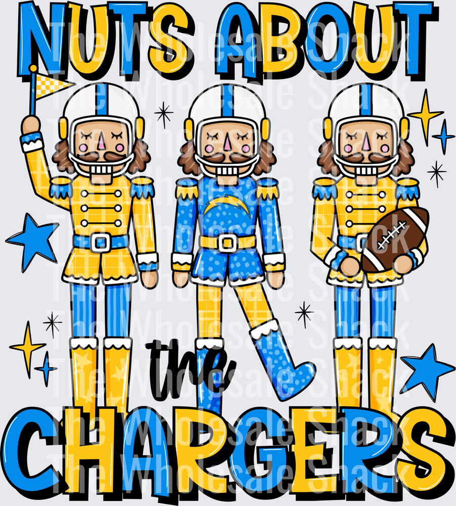Nuts About- Multiple options only NO CUSTOM TEAMS (10)