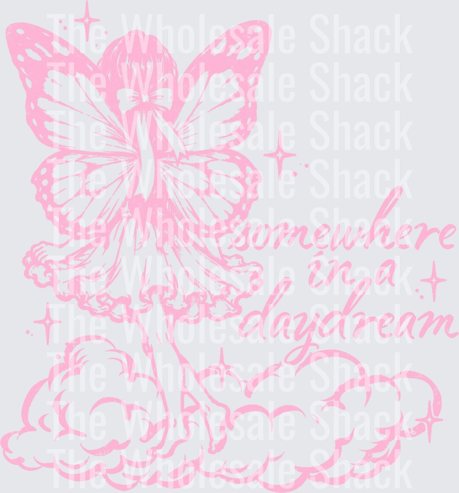 Daydream pink DTF Transfers