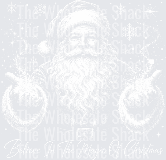 Believe in the magic of christmas - Halftone Design DTF Transfers
