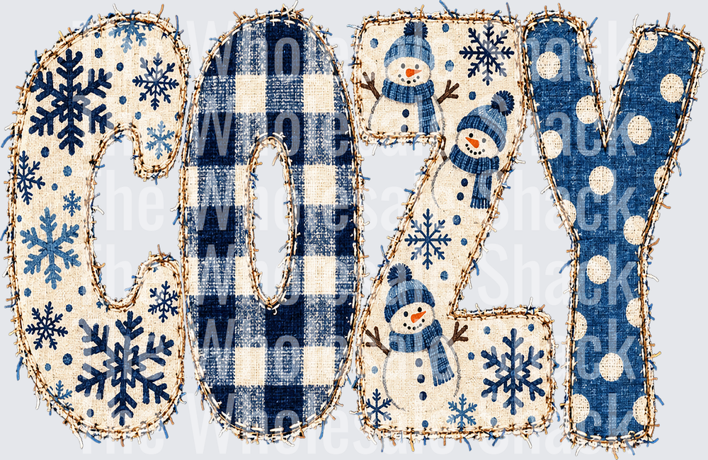 Cozy Winter DTF Transfers