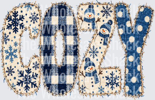 Cozy Winter DTF Transfers