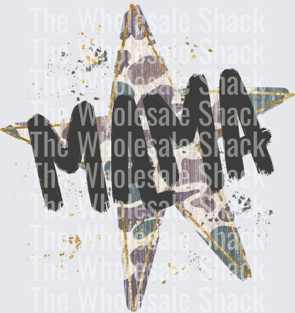 Camo Star Mama
