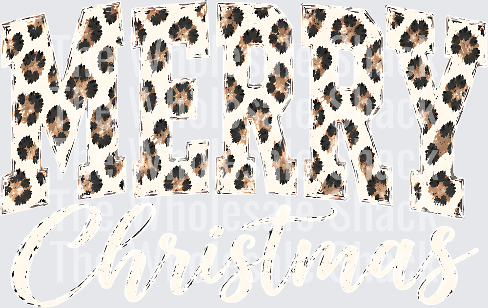 Leopard Merry Christmas