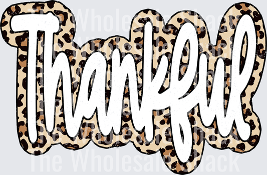 Leopard Thankful