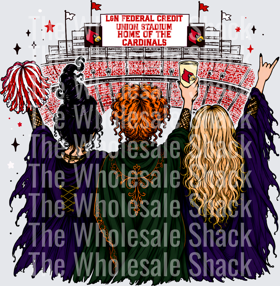 Cardinals Halloween Stadium DTF Transfers