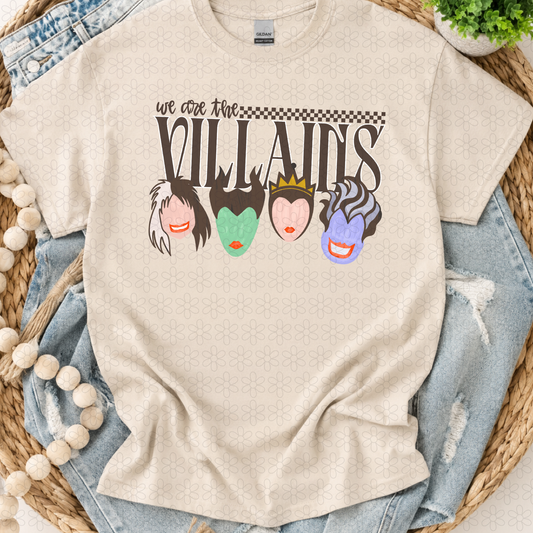 we are the villains Completed Tee