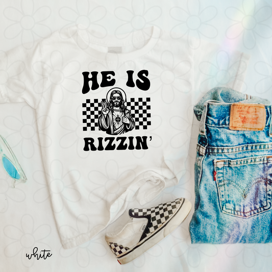 He Is Rizzin DTF Transfer