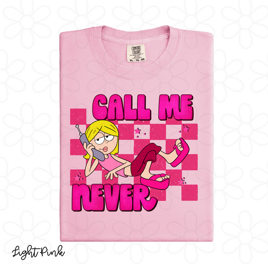 Call Me Never Kids Completed Tee